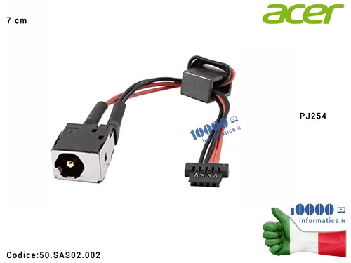 Connettore power jack pj254 - jack,