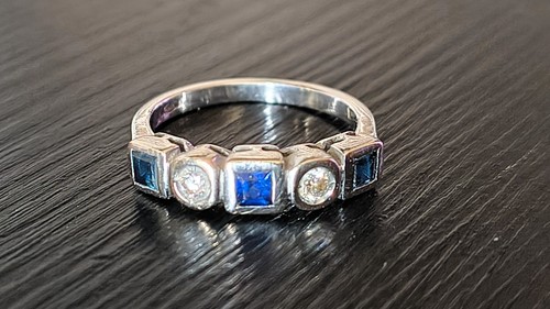 Anello mezza veretta con