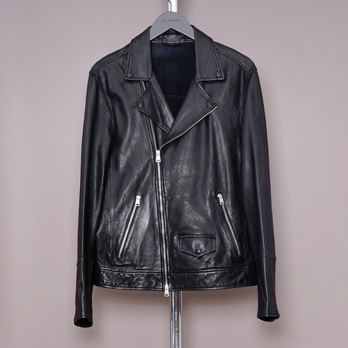 All saints giacca pelle uomo - pelle,