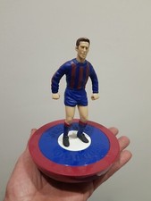 Grande Giocatore Subbuteo 18cm Da Esposizione No Squadra Di Calcio Barcellona