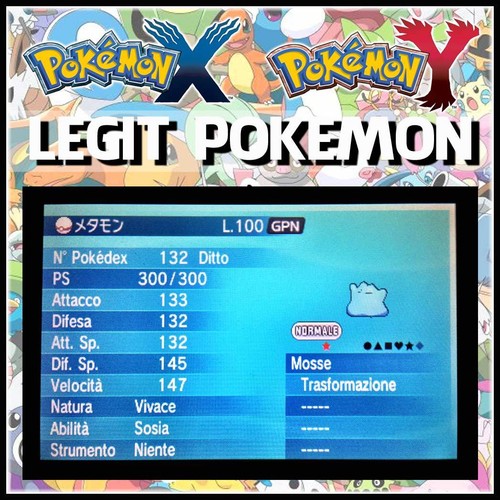 Legit pokemon hidden - x, y