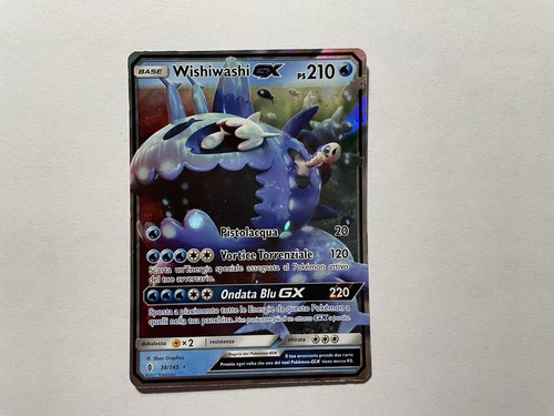 Carte pokemon wishiwashi in - wishiwashi, gx