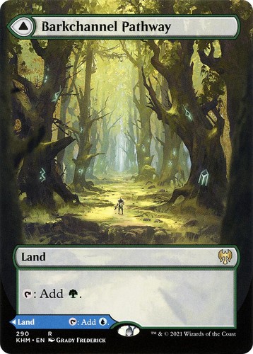 Magic mtg barkchannel pathway - magic,