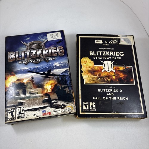 Blitzkrieg rom set - blitzkrieg, pc