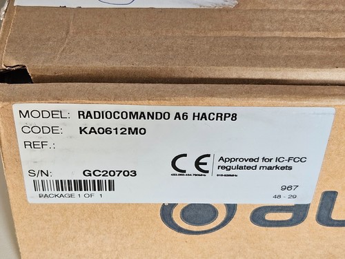 Autec hacrp8 telecomando - autec,