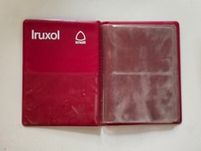 PORTA BIGLIETTI DA VISITA con pubblicità farmaceutica in materiale plastico