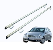 BARRE PORTATUTTO PORTAPACCHI PER MERCEDES CLASSE C S203 2001-2007 ALLUMINIO