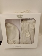 Set Chicco cappello guanti sciarpa bambina tg 18M-2A