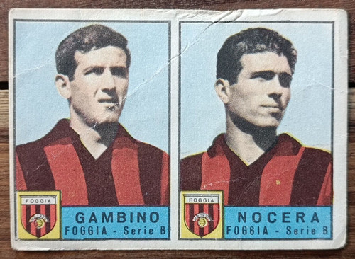 Gambini nocera foggia 1963 64 - gambini/nocera, foggia-1963/64