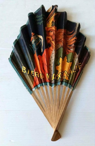 Ventaglio pubblicità birra - pubblicità,