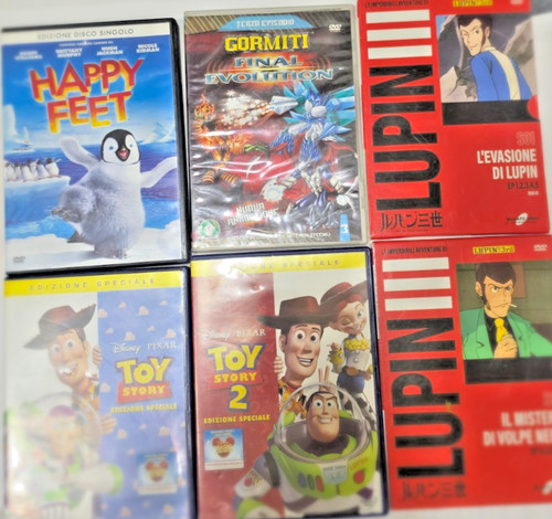 Lotto dvd animazione e - lotto,
