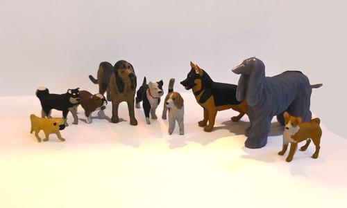 Diorama statuina cane 24 - diorama, 1/24