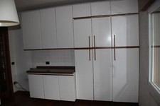 Mobili dispensa bianco/legno