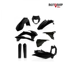 Kit Plastiche Acerbis Full Kit Carene Ktm Exc 125 250 300 2016 Nero