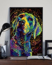 Weimaraner Watercolor Splash