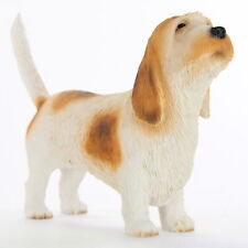 Figurina Petit Basset Griffon Vendéen Statua Dipinta A Mano