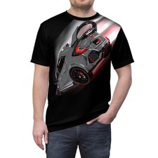 T-shirt grigia Civic type-R