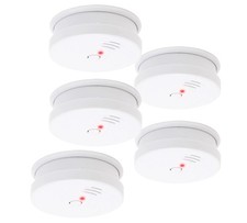  Rilevatore di fumo fotoelettrico con batteria 