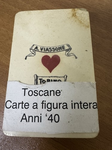 Mazzo carte gioco - di, da