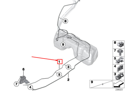 Nuova bmw f26 fuel feed - nuova,