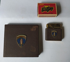 Set Portasigarette E Accendino In Dotazione Alle Forze Americane In Europa 