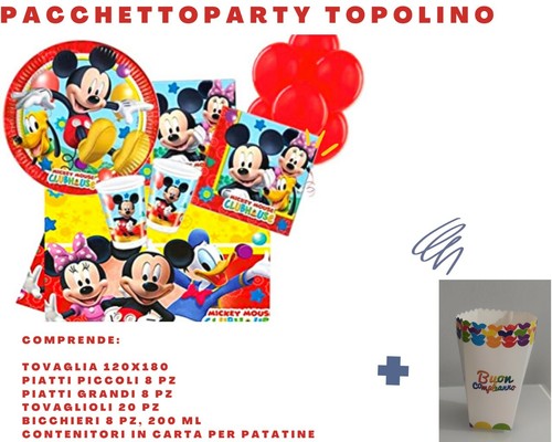Kit festa compleanno - kit, di