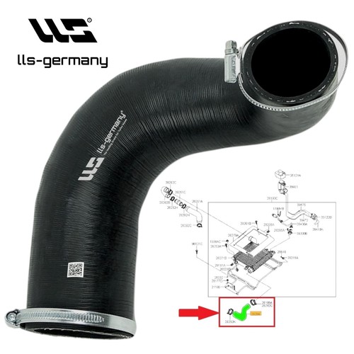 Tubo intercooler per hyundai - intercooler,