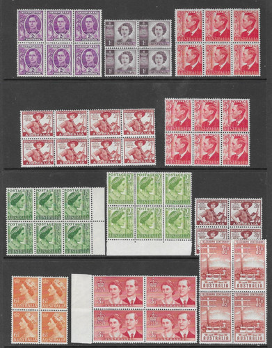 Australia 1942 1963 selezione - 1942-1963,