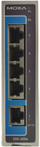 Moxa eds 205a switch ethernet - switch,