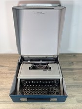 Olivetti DORA Portable Typewriter With Case Fully Working Excellent Condition