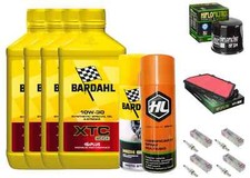 KIT/TAGLIANDO CBR 1000 RR 08/16 BARDAHL XTC 10W30 FILTRO OLIO ARIA CANDELE SPRAY