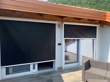 n.2 Tenda a Rullo Oscurante MOTORIZZATA telo pvc