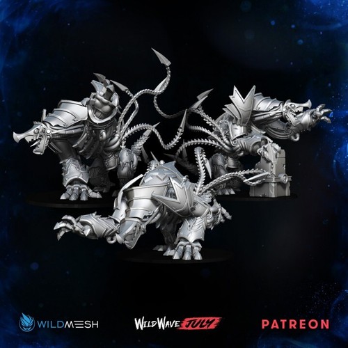 Chaos steelhound miniature - chaos,