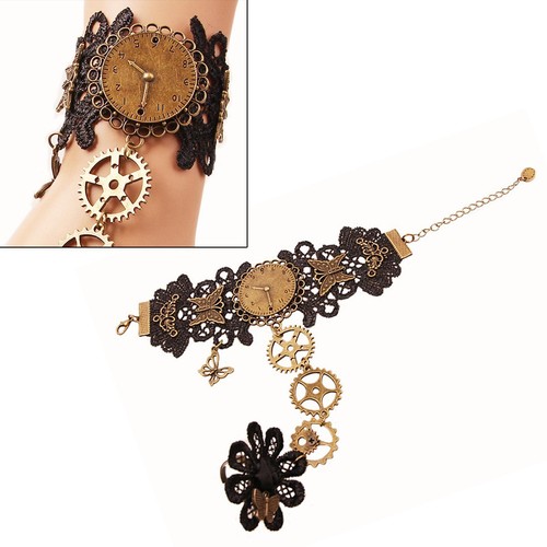 Bracciale pizzo nero - pizzo,