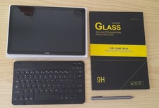 Tablet Huawei MediaPad M5 PRO CMR-AL19 64GB 4GB 2K tastiera wireless penna vetro