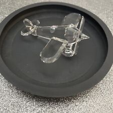 Statuina aeroplano Swarovski con scatola