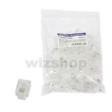 Connettore Plug RJ11 6P4C cavo telefono telefonico Modulare Fax 10 50 100 pezzi