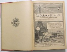 LA SCIENCE ILLUSTREE 1899 _ SALONE AUTOMOBILE _ COL DE TENDE _ ferrovie _ Toulon