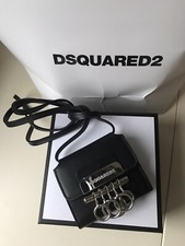 Dsquared2 Portachiavi Portafogli Credi Card In Pelle