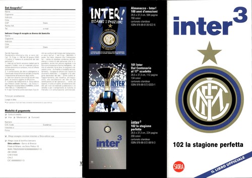 Libro ufficiale inter 102 - libro, la