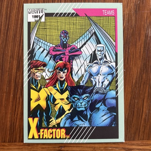 Factor 1991 superheroes - x-factor,