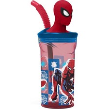 Tazza Con Cannuccia SPIDER-MAN