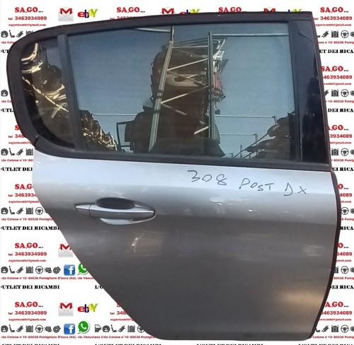 Portiera posteriore destra - posteriore,
