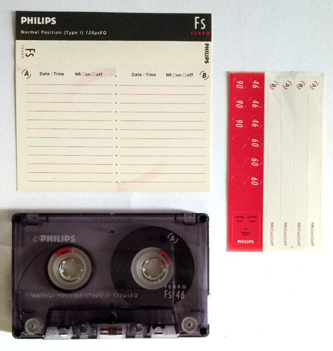 Philips 46 musicassetta - fs,