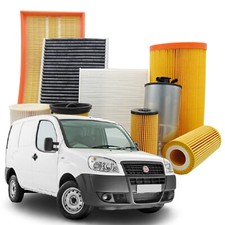 KIT TAGLIANDO 4 FILTRI MISTI FIAT DOBLO 1.9 JTD 105CV 77KW DAL 07/2003