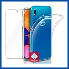 Cover Custodia + Pellicola Vetro Temperato per Samsung A10 A12 A20e A30s A32 A40