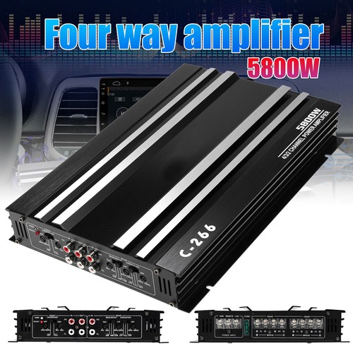 Amplificatore audio auto 5800w - amplificatore,