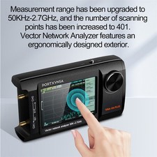NanoVNA-H4 Plus Vector Network Analyzer 50KHz-2.7GHz HF VHF UHF 4" Touch Screen