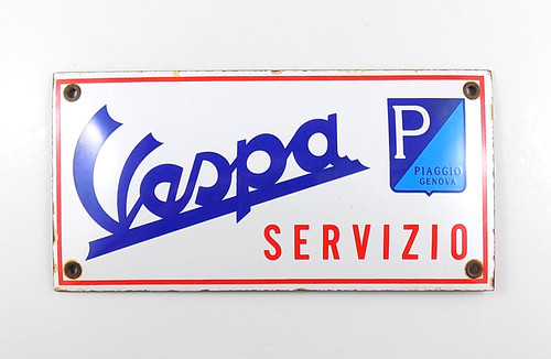 Vintage vespa servizio - vespa,