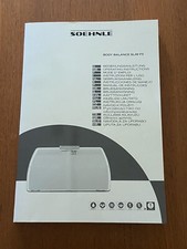 SOEHNLE BODY BALANCE SLIM F5  MANUALE D'USO